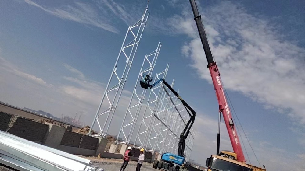 防風(fēng)抑塵網(wǎng)立柱