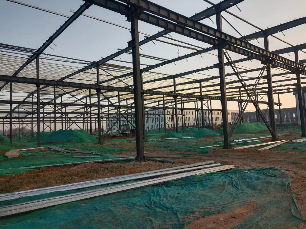 多聯(lián)跨車間鋼架