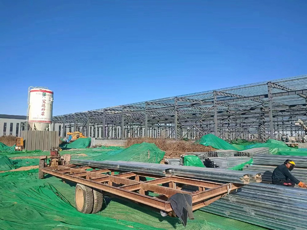 鋼結(jié)構(gòu)抱焊墻檁條